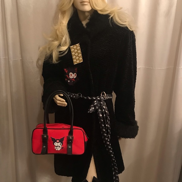 Gorgeous vintage custom kuromi fur coat❤️✨ - Picture 4 of 17